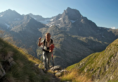 Il Pizzo Recastello, visto dal Diavolo di Malgina, dal Cimone, dal Tre Confini, dai Laghi della Cerviera - FOTOGALLERY